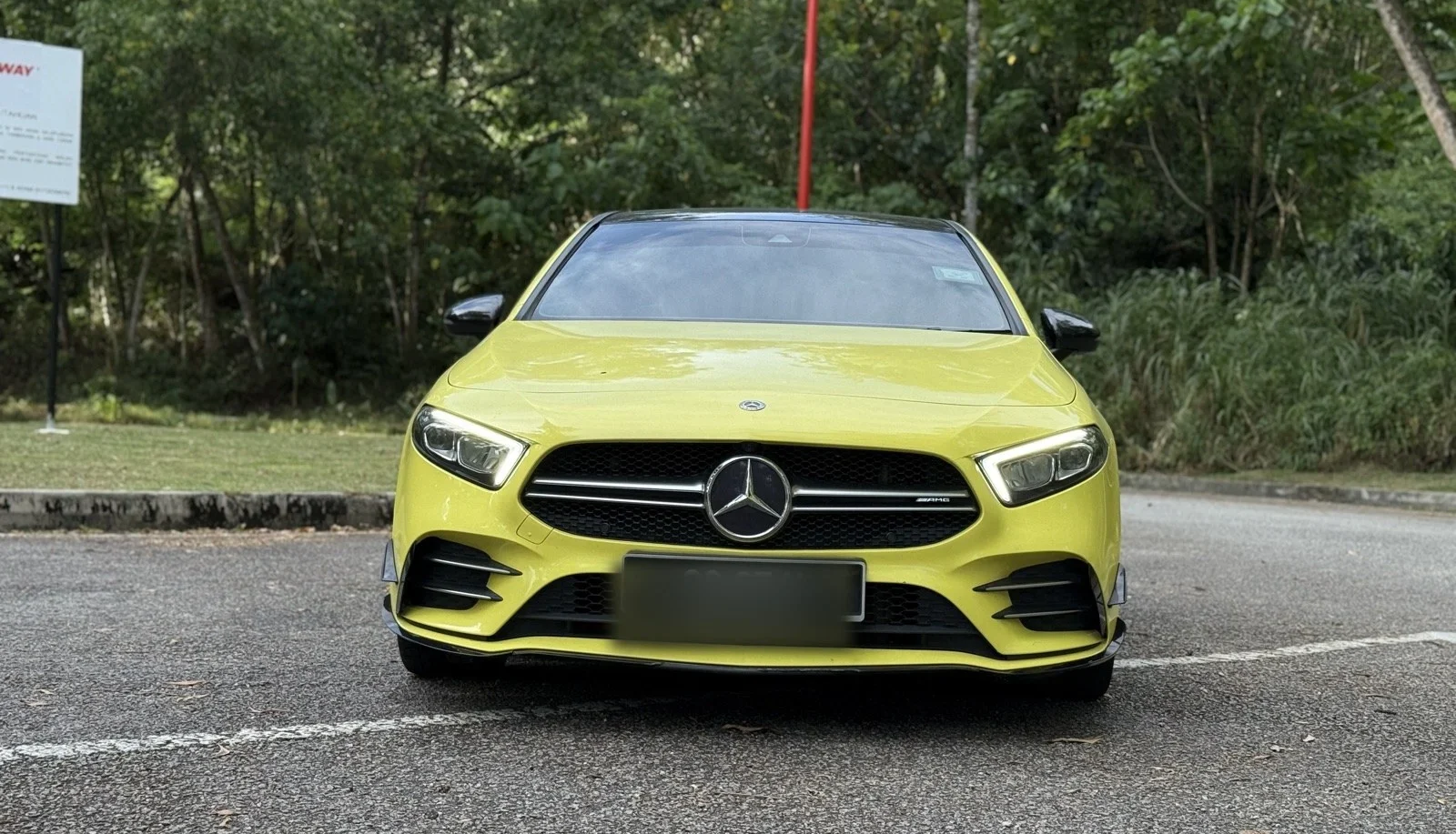 mercedes amg a35 rental in malaysia